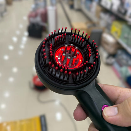 Rechargeable Scalp Massager Comb for Hair Growth & Relaxation